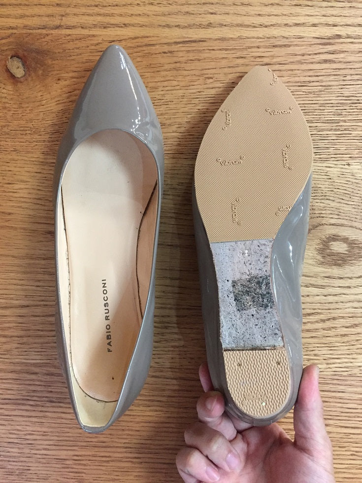 【値下】PIPPICHIC シルバー 37 ピッピシック　裏張（前底、かかと） PIPPICHIC(ピッピシック)】 PARIGOT(パリゴ)別注 限定ANNA V