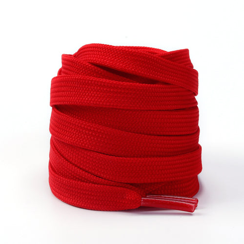 ARATA Pastel Shoelaces Red