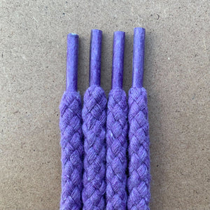 ARATA Cotton Braid Shoelace Purple