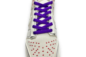 ARATA Polyester Shoelace Dark Purple