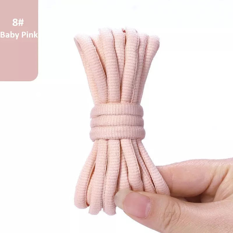 ARATA Oval Shoelace Baby Pink