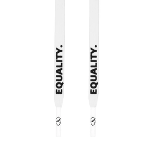 EQUALITY LACES - WHITE 　137cm　レースドアップレース