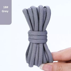 ARATA Oval Shoelace Grey