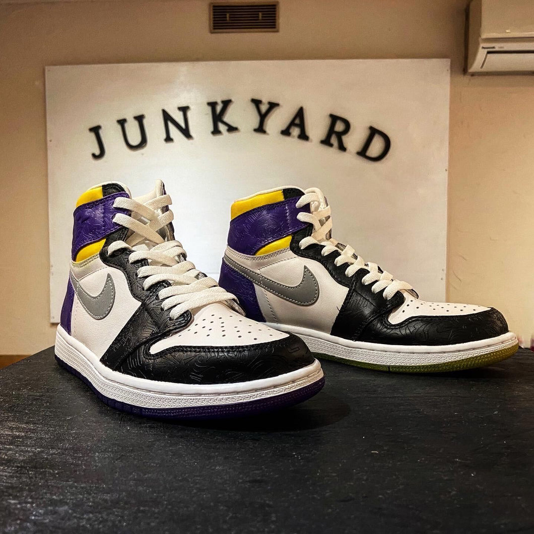 レイカーズ風  for Air Jordan 1