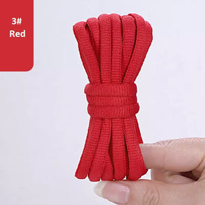 ARATA Oval Shoelace Red